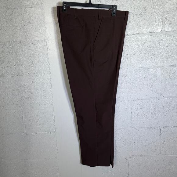 Michael Kors Men's Classic Fit Perform Fall Dress Pants blackberry 42X30 $95 - Picture 7 of 11